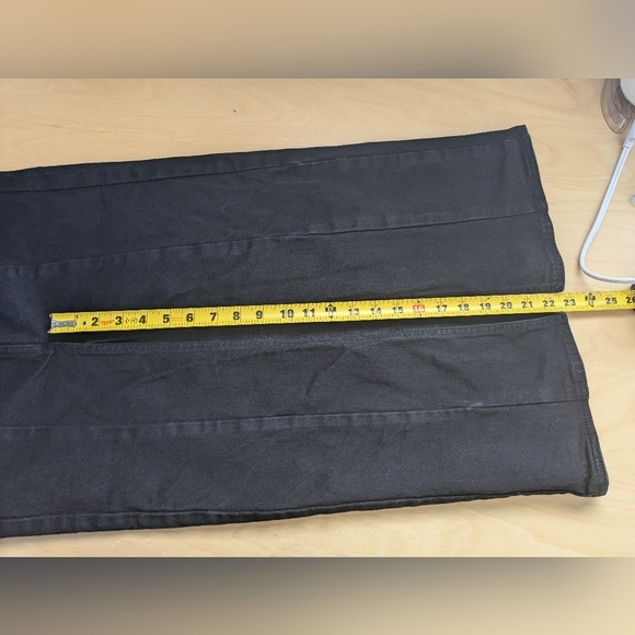 ZARA Maxi black jeans skirt size medium In GREAT condition! - Picture 9 of 9